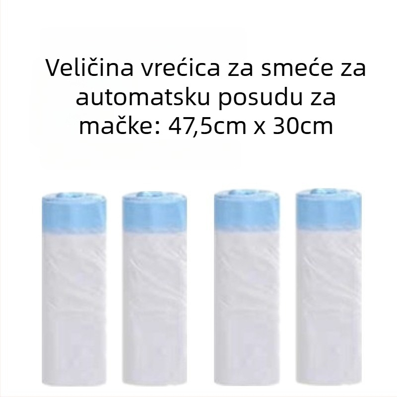 Cute Baby automatska kutija za mačke s električnom lopaticom za izmet, sklopivi šator, pametna mačja toalet, prostirka za pijesak