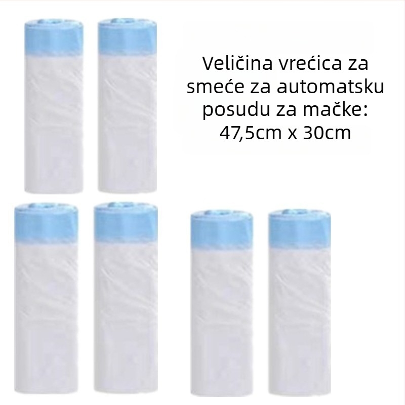 Cute Baby automatska kutija za mačke s električnom lopaticom za izmet, sklopivi šator, pametna mačja toalet, prostirka za pijesak
