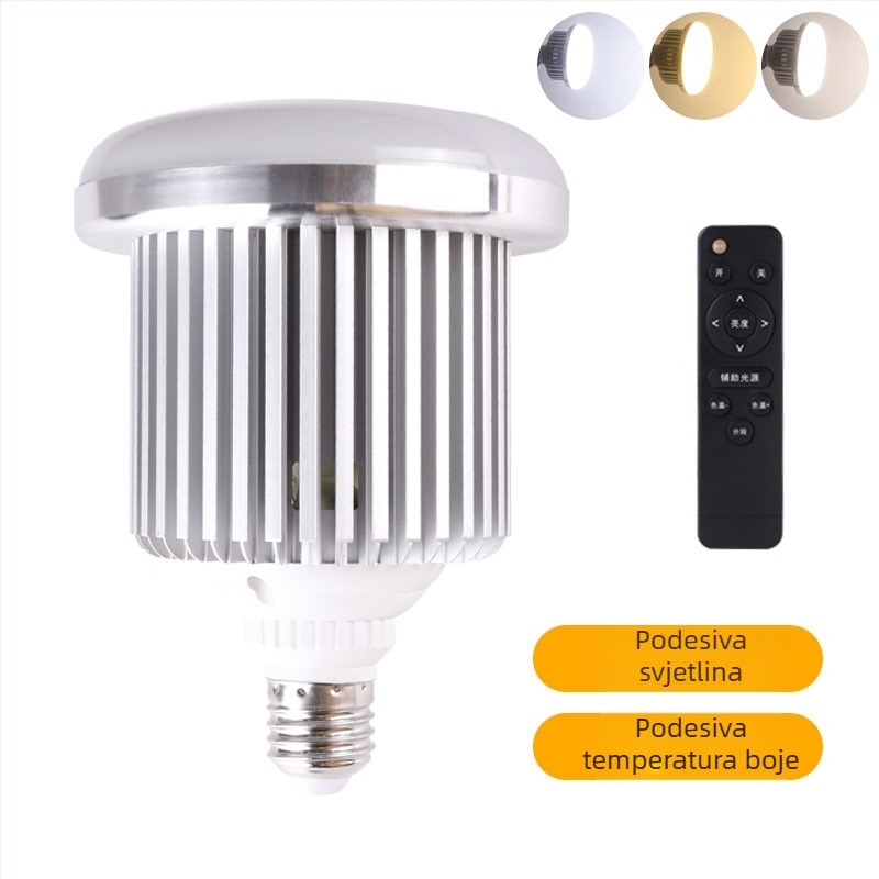 LED svjetlo za live streaming i fotografiju, 85W, 220V, LED izvor, E14 utičnica, domet 3m