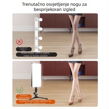 Prijenosno svjetlo za fotografiju s mogućnošću regulacije jačine i boje, bez neovisnog napajanja