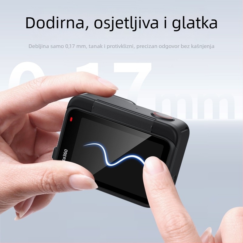 Zaštitnik zaslona i leće Insta360 AcePro2 — kaljeno staklo, AR anti-refleksijski premaz
