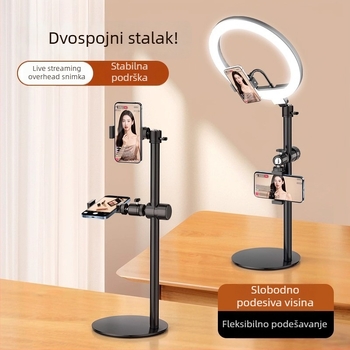 Univerzalni stolni držač za telefon — ABS materijal, univerzalan dizajn, mogućnost prilagodbe
