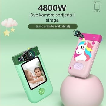 ALDOLMI I9 Pametna Dječja Kamera - 2,8'' LCD, 720P Video, TF kartica pohrana, Baterija 1000mAh