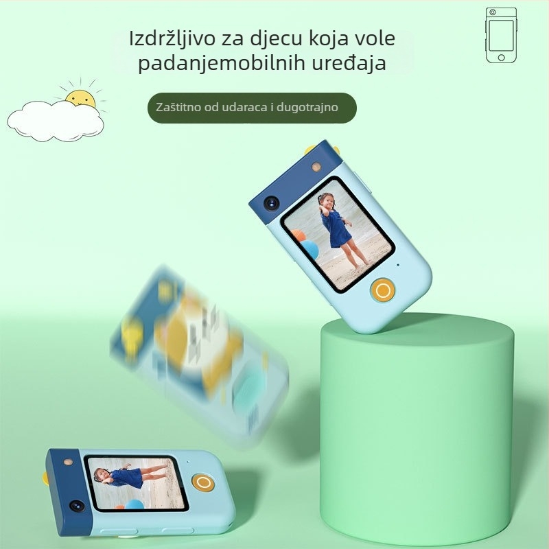 ALDOLMI I9 Pametna Dječja Kamera - 2,8'' LCD, 720P Video, TF kartica pohrana, Baterija 1000mAh