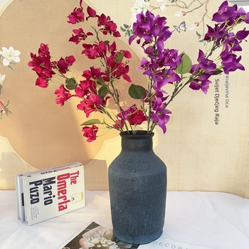 Bougainvillea Longyu craft flower umjetni cvijet – svilenkasta tkanina, aranžman u vazi, za vjenčanja, rekvizite za fotografiranje i kućnu dekoraciju