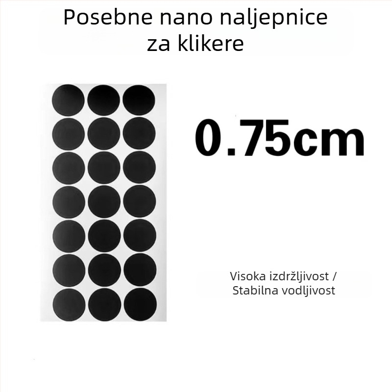 Ultra-tanki stalak za telefon s nano ljepilnom trakom za klikanje na zaslonu, namijenjen prijenosu uživo