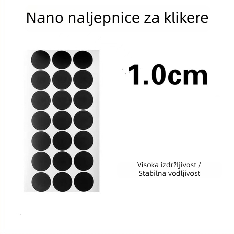 Ultra-tanki stalak za telefon s nano ljepilnom trakom za klikanje na zaslonu, namijenjen prijenosu uživo