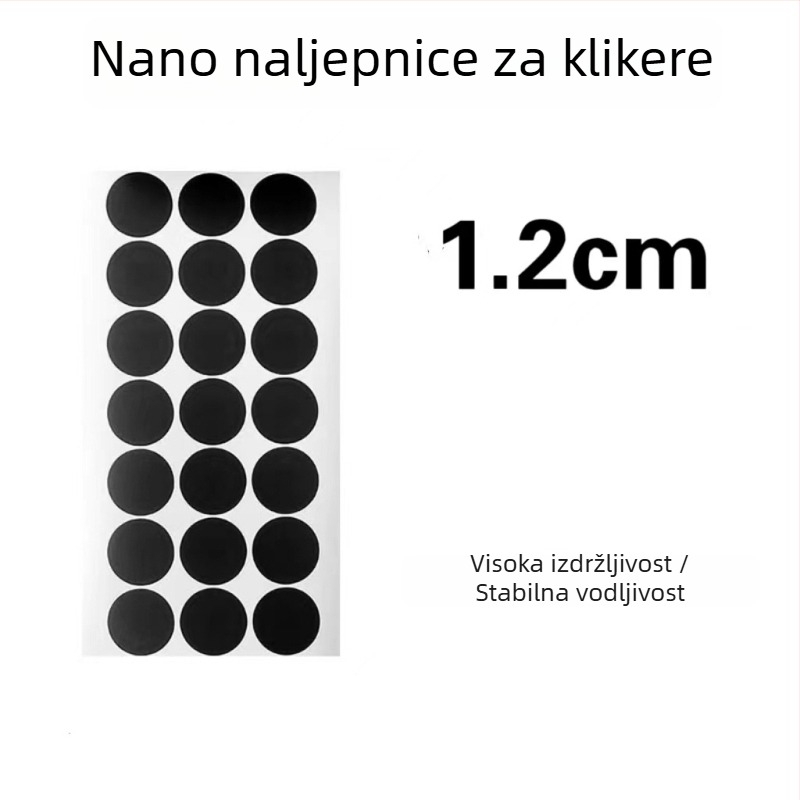 Ultra-tanki stalak za telefon s nano ljepilnom trakom za klikanje na zaslonu, namijenjen prijenosu uživo