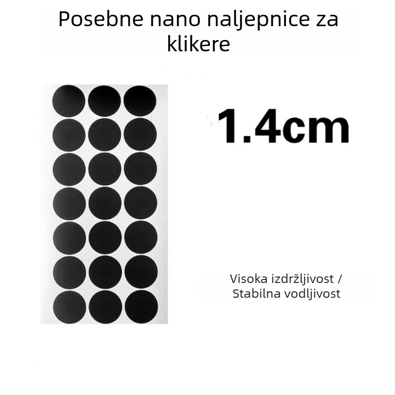 Ultra-tanki stalak za telefon s nano ljepilnom trakom za klikanje na zaslonu, namijenjen prijenosu uživo