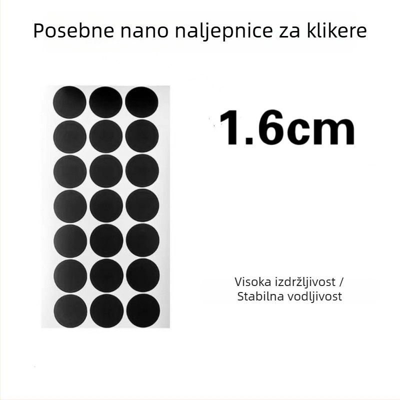 Ultra-tanki stalak za telefon s nano ljepilnom trakom za klikanje na zaslonu, namijenjen prijenosu uživo