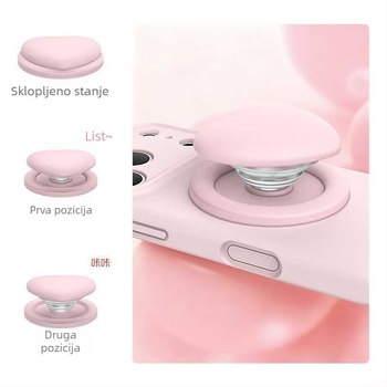 Korejskog stila držač srca od tekućeg silikona s magnetskim zahvatom, za nove Apple telefone