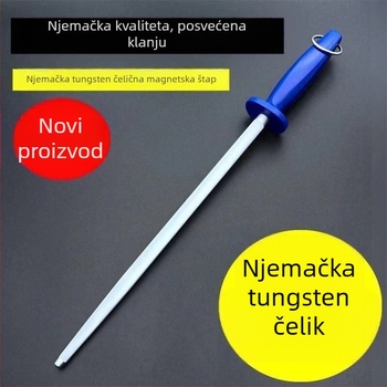 Štapić za oštrenje noževa za meso i kuhinjske noževe – tungsten steel, 3000-grit, ultra-fina zrnatost