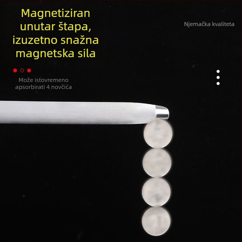 Štapić za oštrenje noževa za meso i kuhinjske noževe – tungsten steel, 3000-grit, ultra-fina zrnatost