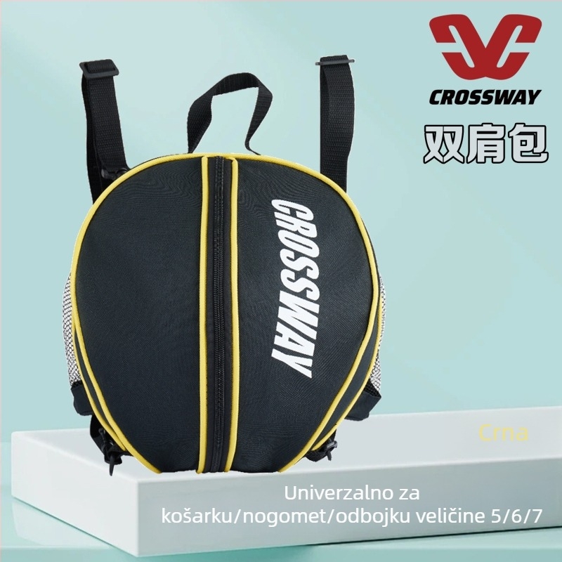 CROSSWAY Torba za košarku od Oxford platna s prilagođenim logom, vanjski trening ruksak