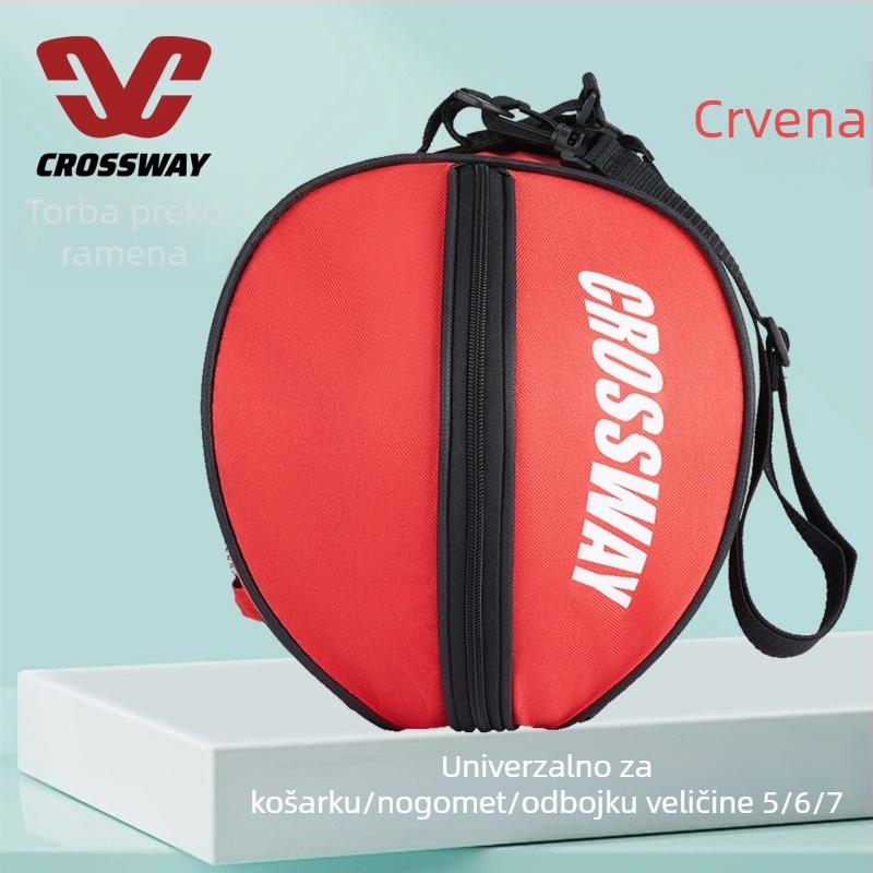 CROSSWAY Torba za košarku od Oxford platna s prilagođenim logom, vanjski trening ruksak