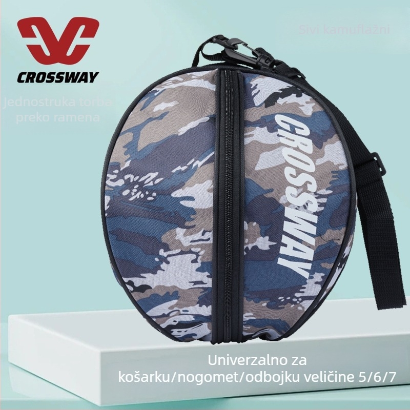 CROSSWAY Torba za košarku od Oxford platna s prilagođenim logom, vanjski trening ruksak