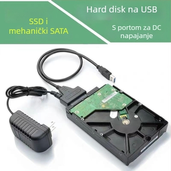 USB 3.0 na SATA II adapter kabel s 1153 kontrolerom (6 Gbps) – Easy Drive Cable