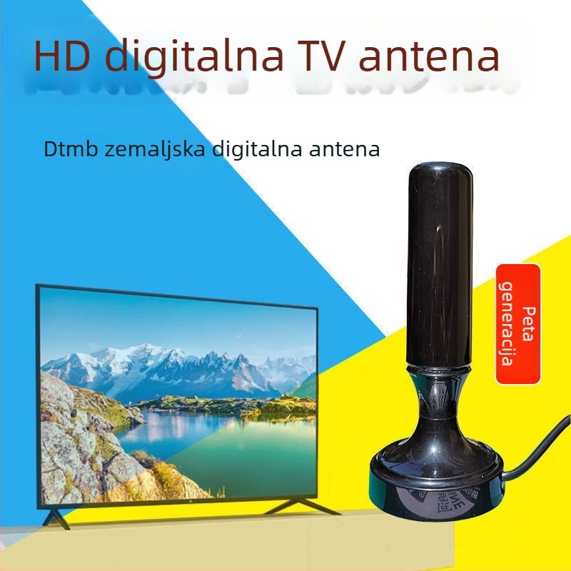 Unutarnji prijemnik TV – set-top box s Wanjiawang čipom, model 2023; ispis logotipa: moguć