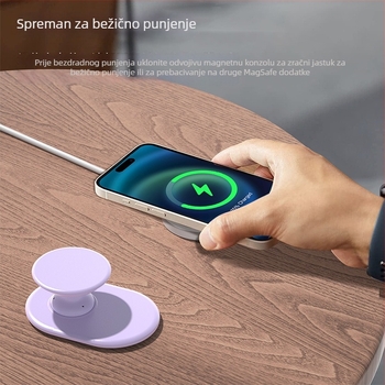 Snap-on magnetski stolni držač za telefon MagSafe XH2402, serija 3339, PC materijal