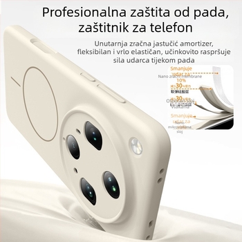 OPPO Find X8 Ultra magnetna futrola od tekućeg silikona – puna zaštita objektiva, sprej završna obrada, otpornost na pad, otporna na habanje, otisci prstiju