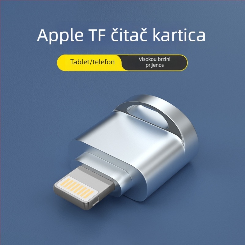 Mini metalni čitač kartica Type-C, visoko brzi OTG 3.0 adapter za TF memorijsku karticu, kompatibilan s Huawei Android