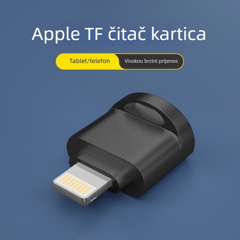 Mini metalni čitač kartica Type-C, visoko brzi OTG 3.0 adapter za TF memorijsku karticu, kompatibilan s Huawei Android