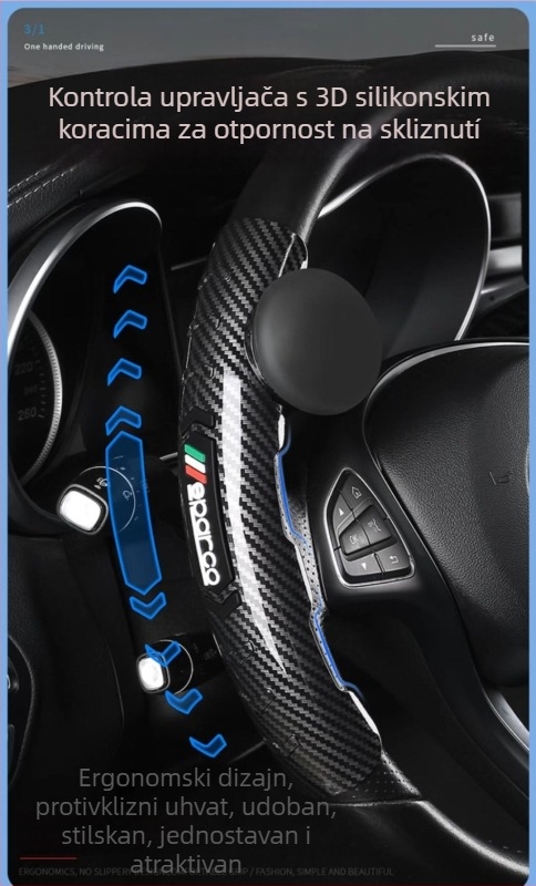HW ABS Univerzalni grip volana