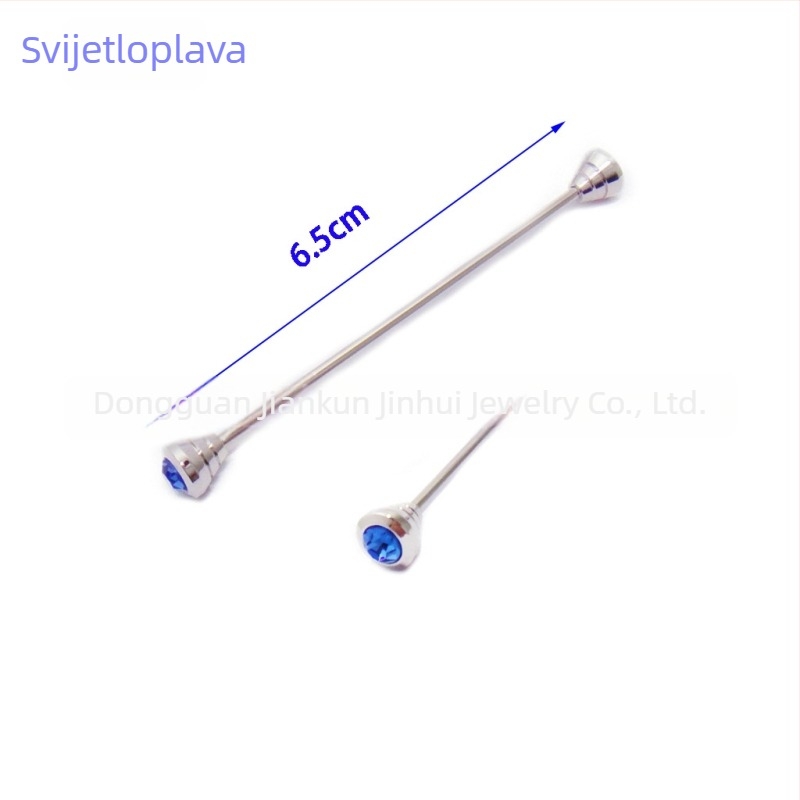 Bakrena spona za ovratnik za muškarce, dijamantna obrada, JK marka