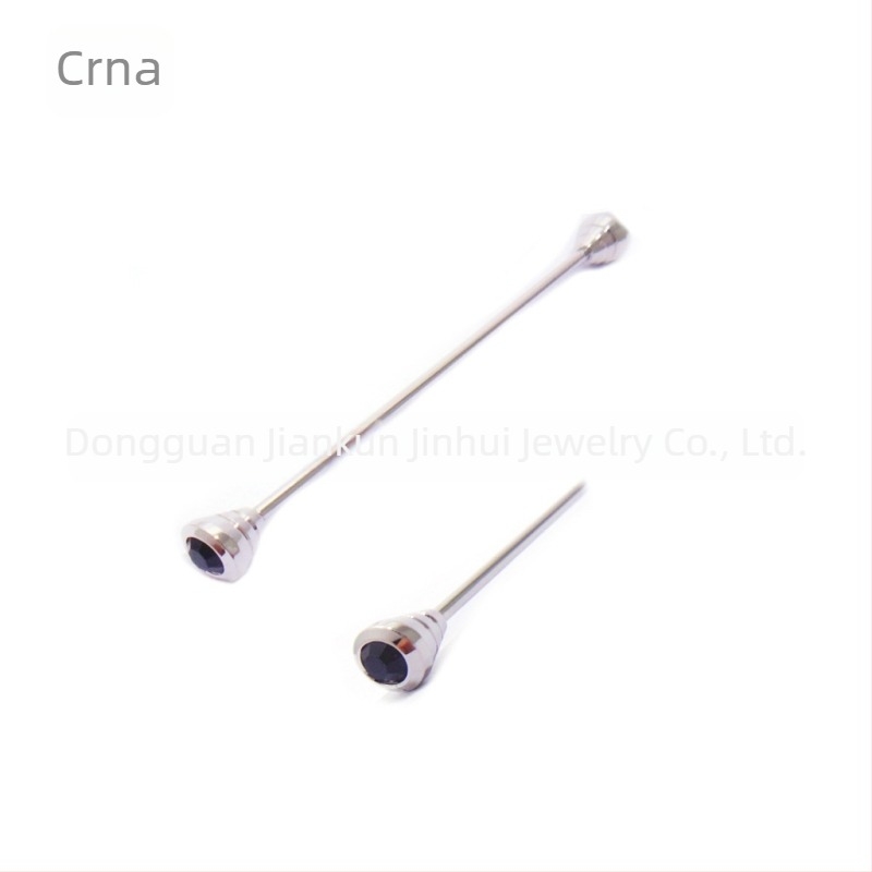 Bakrena spona za ovratnik za muškarce, dijamantna obrada, JK marka