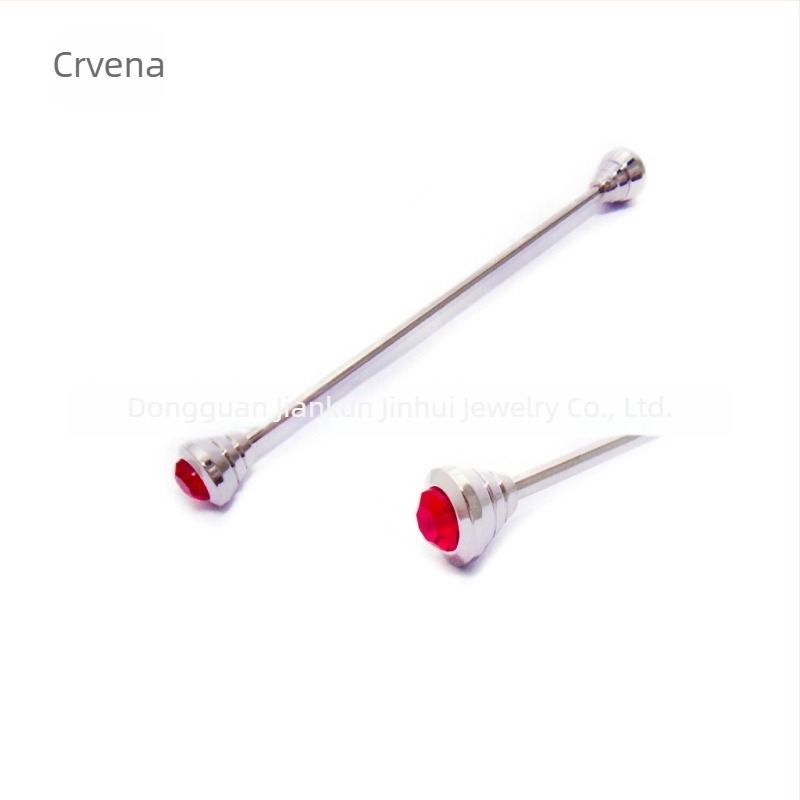 Bakrena spona za ovratnik za muškarce, dijamantna obrada, JK marka