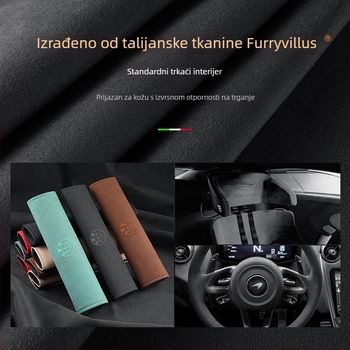 Van Gogh BMW velur zaštitni jastuk za pojas sigurnosnog pojasa za serije 1/3/5/7 i X3/X2, 200 g, moguć ispis logotipa