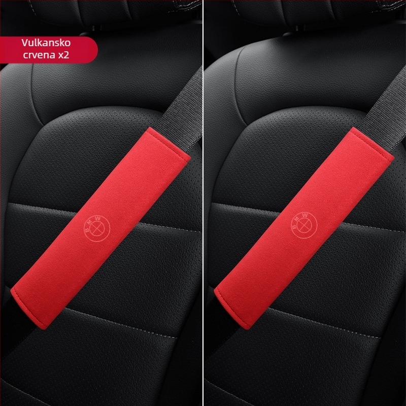 Van Gogh BMW velur zaštitni jastuk za pojas sigurnosnog pojasa za serije 1/3/5/7 i X3/X2, 200 g, moguć ispis logotipa