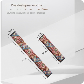 Zaštitni jastuk za rameni sigurnosnog pojasa u automobilu — Etnični stil, Crtani dizajn, Poliester, Gu qi marka