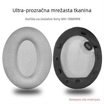 Kožna futrola za Sony WH-1000XM4 slušalice, XM4 model, materijal prava koža, XM4 kompatibilno, udobno nošenje