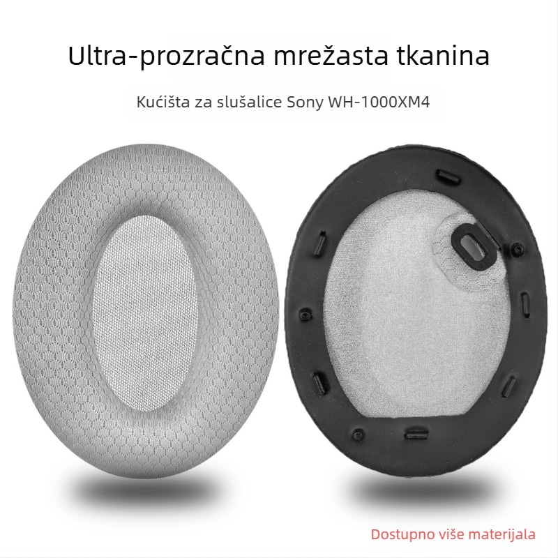 Kožna futrola za Sony WH-1000XM4 slušalice, XM4 model, materijal prava koža, XM4 kompatibilno, udobno nošenje