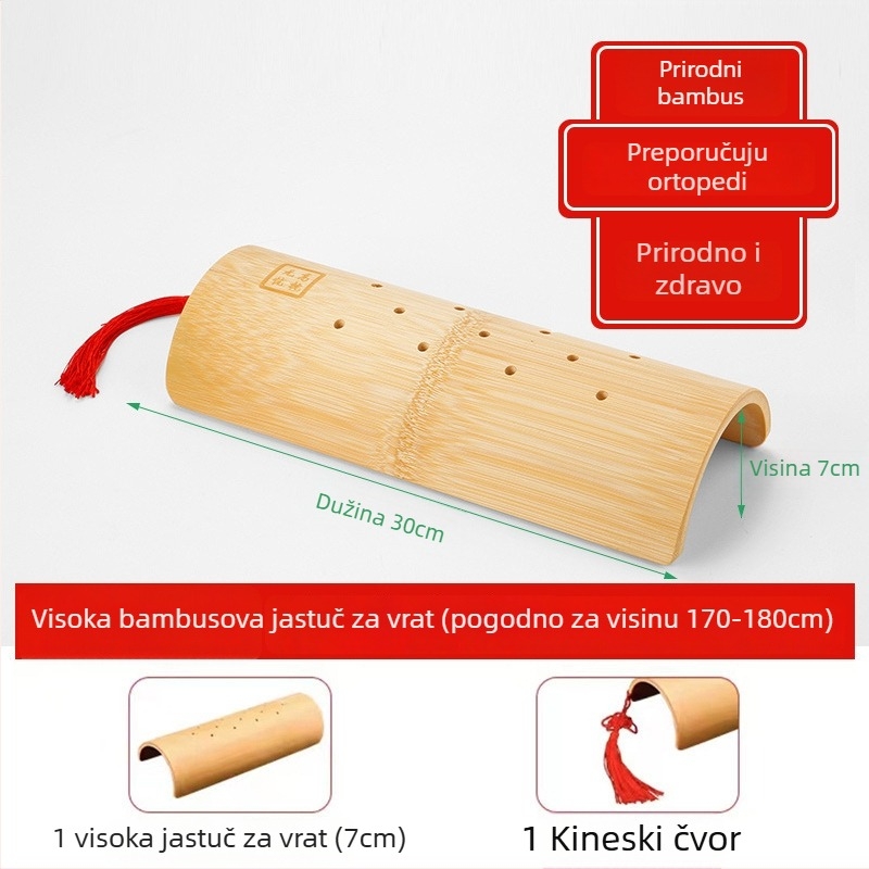 U-obrazni jastuk za vratnu, punjenje od vlakana bambusovog ugljena, 0,5–1,0 kg, univerzalna uporaba, moderni minimalistički stil