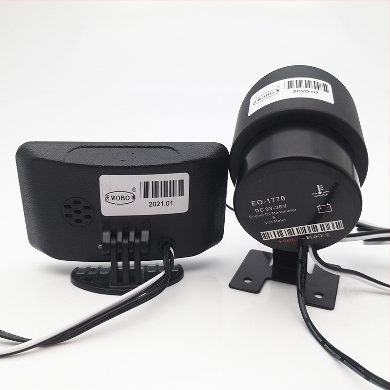 LCD automobilni mjerač temperature vode i voltmetar (2-u-1), 12V/24V univerzalno