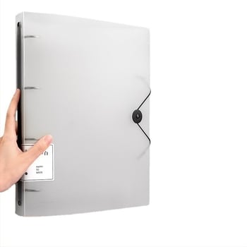 A4 mapa s 4 rupa – PP materijal, organizator dokumenata, perforirana mapa za listove, veličina 320 × 248 mm