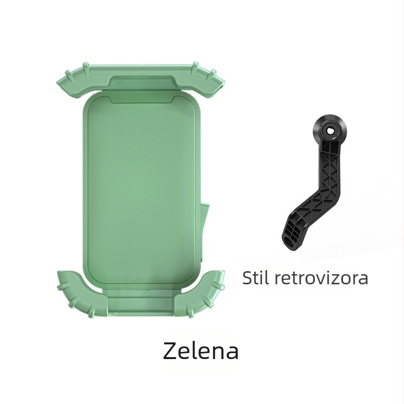 Držač za telefon za motocikl s navigacijskim nosačem, otporan na udarce, izrađen od legure, mogućnost prilagođavanja brenda