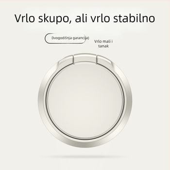Držač za mobitel s prstenom - model Liquid silicone ring buckle, materijal legura, prilagodba, opća kompatibilnost