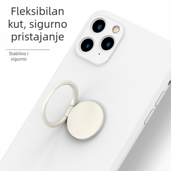 Držač za mobitel s prstenom - model Liquid silicone ring buckle, materijal legura, prilagodba, opća kompatibilnost