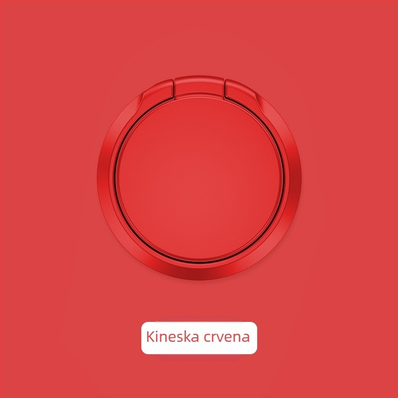 Držač za mobitel s prstenom - model Liquid silicone ring buckle, materijal legura, prilagodba, opća kompatibilnost