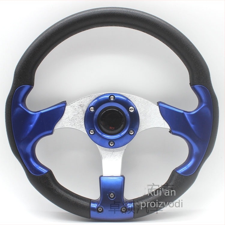 Sportski volan za automobil, PU materijal, model 5197, modificirani volan za opću modifikaciju