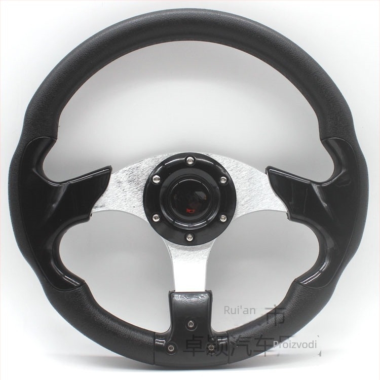 Sportski volan za automobil, PU materijal, model 5197, modificirani volan za opću modifikaciju