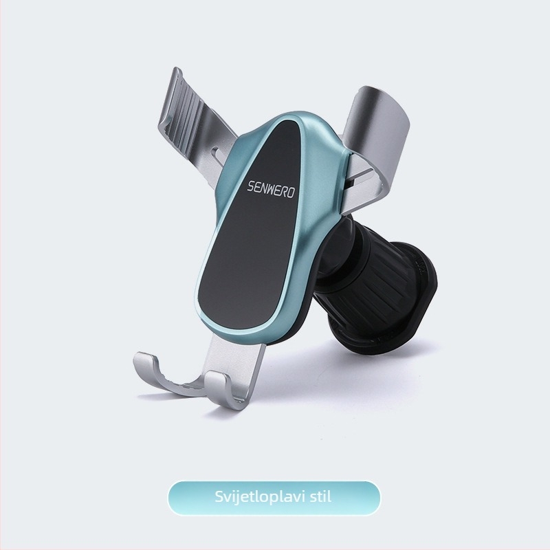 Senwero Univerzalni držač za telefon u automobilu s trokutnim gravitacijskim ogledalom za ventilacijski otvor – kuka za fiksiranje