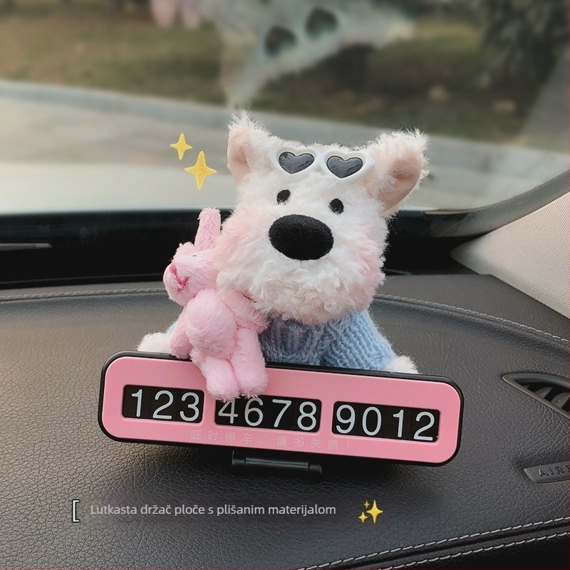 Privremena pločica za parkiranje automobila MXX – Univerzalni model, Marka Cat Fairy, Materijal: Drugo