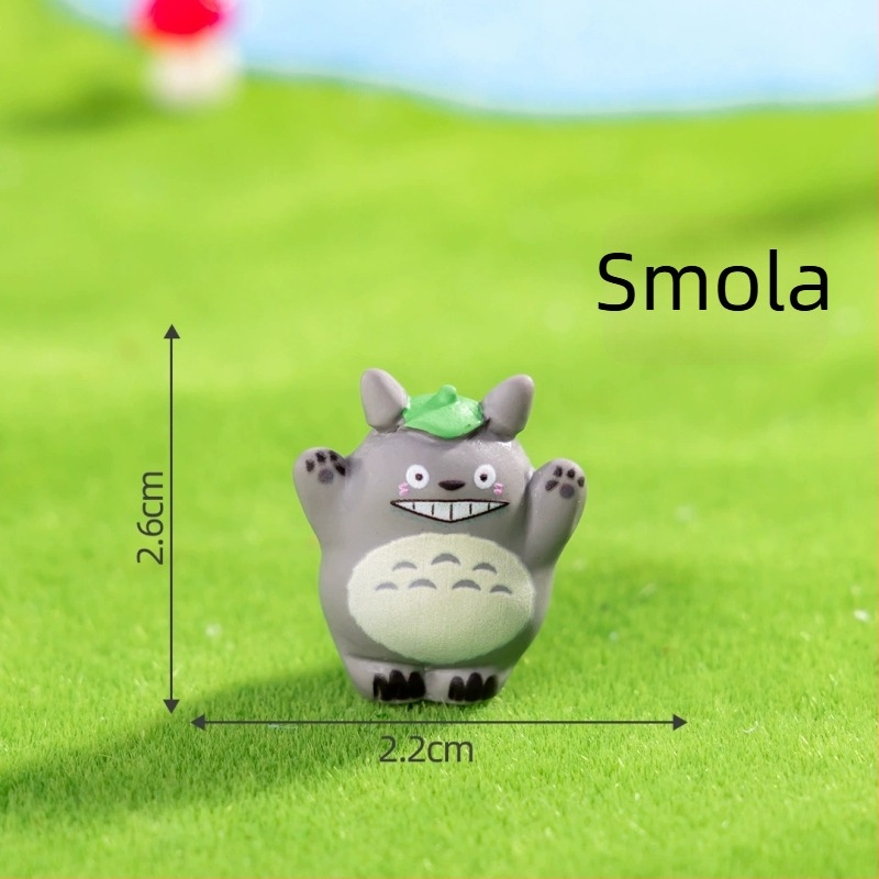 DIY mini figura od smole, karikaturni stil, dekorativni dodatak, kartonska ambalaža