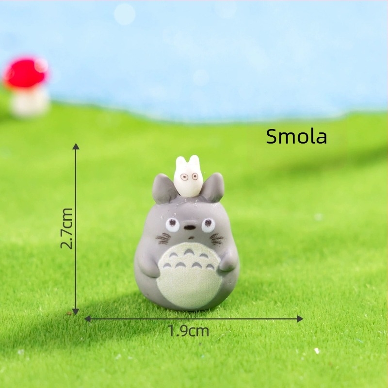 DIY mini figura od smole, karikaturni stil, dekorativni dodatak, kartonska ambalaža