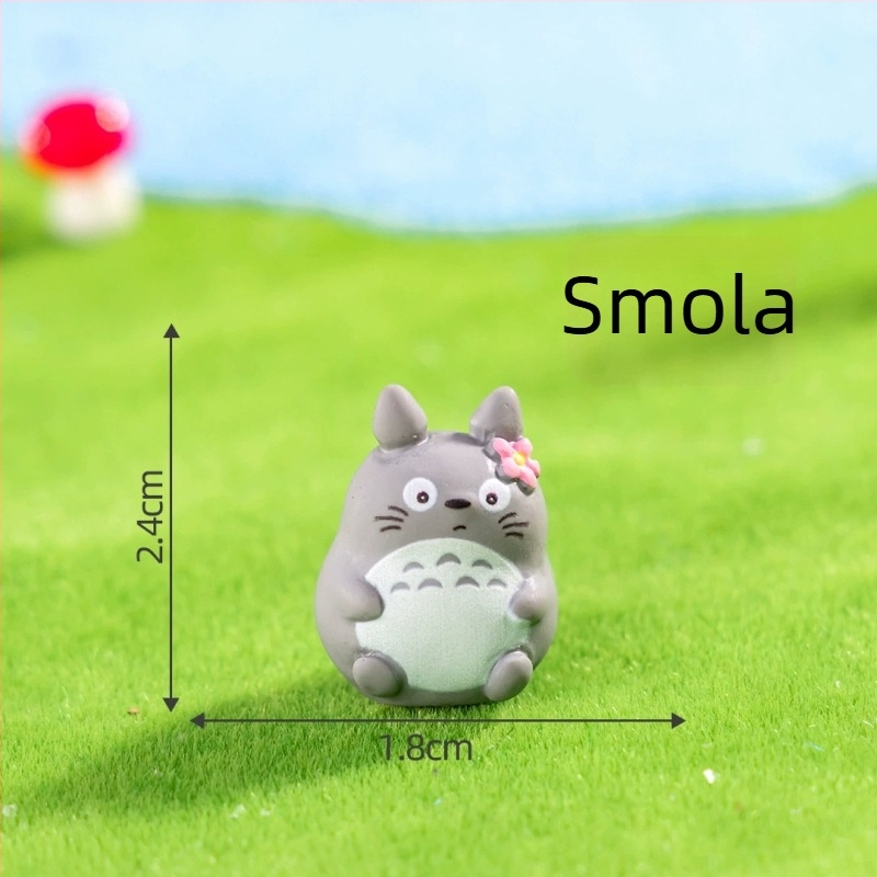DIY mini figura od smole, karikaturni stil, dekorativni dodatak, kartonska ambalaža