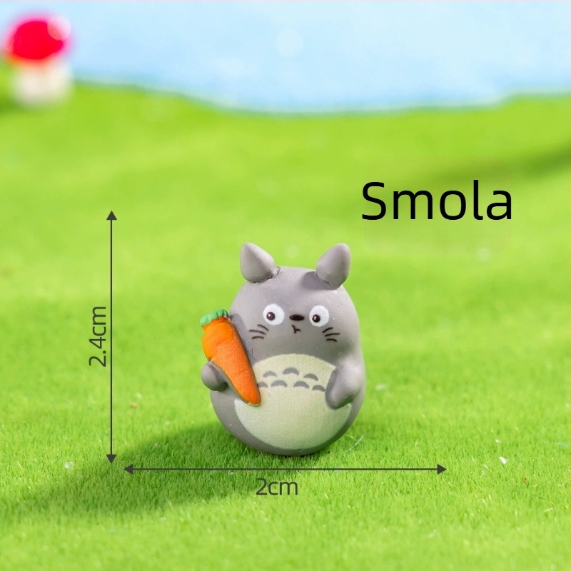 DIY mini figura od smole, karikaturni stil, dekorativni dodatak, kartonska ambalaža